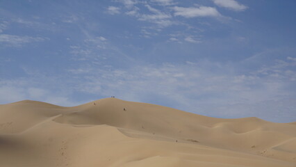 Fototapeta na wymiar sky and desert
