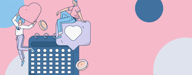 Business People Flat Vector Concept Operation Hand Drawn Illustration
