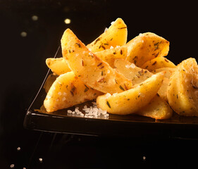 CountrySteakFrites, Kartoffeln, Ofenkartoffeln, Rosmarinkartoffeln,