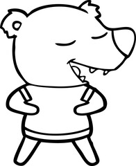 cartoon bear