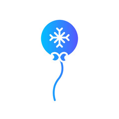 Fototapeta premium balloon gradient icon