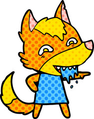 fox cartoon character