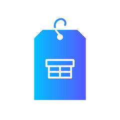 tag gradient icon