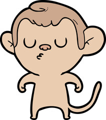 cartoon monkey