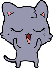 cartoon cat