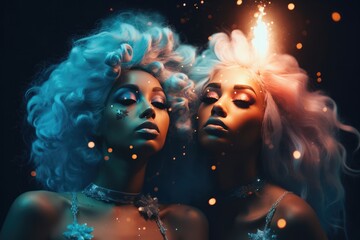 Beautiful Gemini Woman Embracing The Qualities Of Her Zodiac Sign