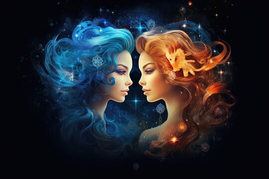 Beautiful Gemini Woman Embracing The Qualities Of Her Zodiac Sign