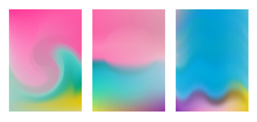 Fototapeta premium Bright gradient background with place for text.