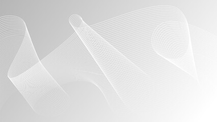 Abstract banner background design with geometric fluid and liquid line shape and gradient color with design elements