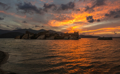 Sunset view in Bafa Heraklia