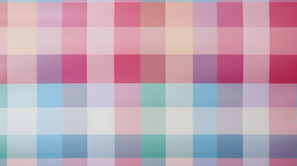 Abstract background with whimsical colors in gingham pattern style 