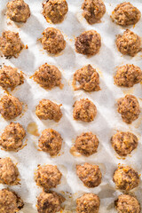 Oven Baked Meatballs