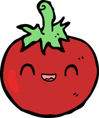 cute cartoon tomato