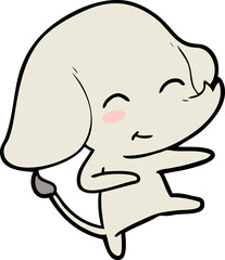 cute cartoon elephant