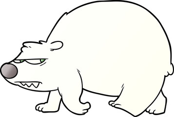 polar bear cartoon