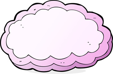 cartoon decorative cloud