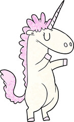 cartoon unicorn