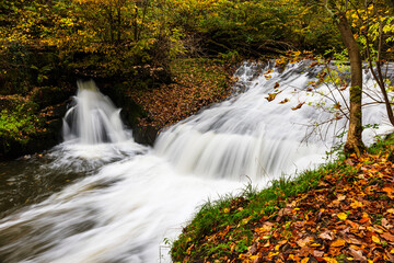 Wasserfall Lochm&uuml;hle im Liebethaler Grund