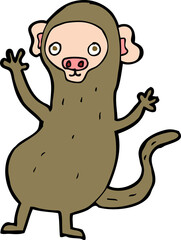 cartoon monkey