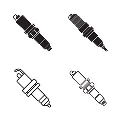 Spark plug icon
