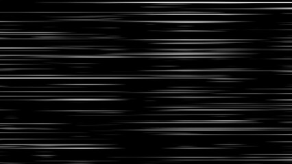 abstract black and white background with horizontal stripes and streaks of light