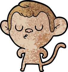 cartoon monkey