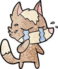 cartoon crying wolf