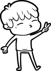 cartoon frustrated man