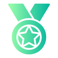 medal gradient icon