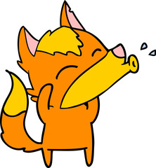 fox cartoon character