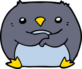 cartoon penguin