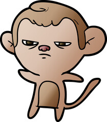 cartoon monkey