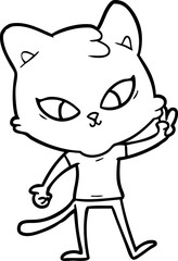 cute cartoon cat