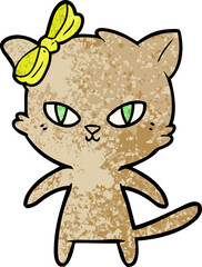 cute cartoon cat