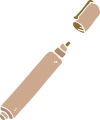 cartoon doodle office pen