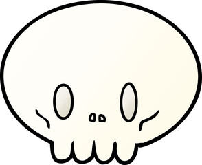 cartoon skull