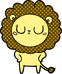 cartoon lion