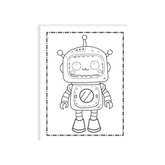Robot Coloring Pages
