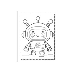 Robot Coloring Pages