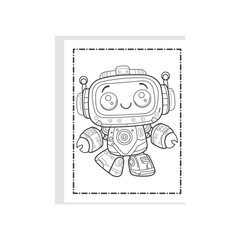 Robot Coloring Pages
