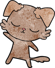 cute cartoon dog