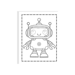 Robot Coloring Pages
