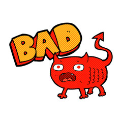 cartoon bad little devil cartoon