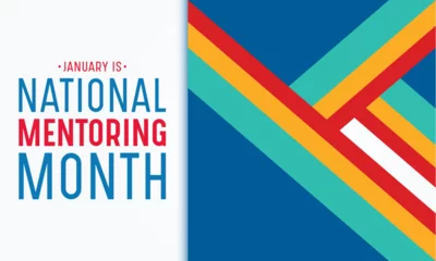 Deurstickers National Mentoring Month is observed every year in January. January is National Mentoring Month. Holiday concept for banner, greeting card, poster with background design. Vector illustration. © ReotPixel