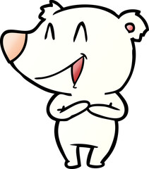 polar bear cartoon