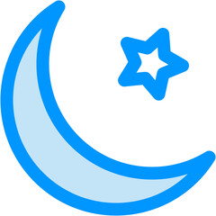 Islam moon vector design.svg