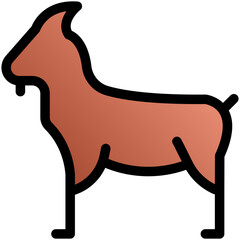 Goat vector design.svg