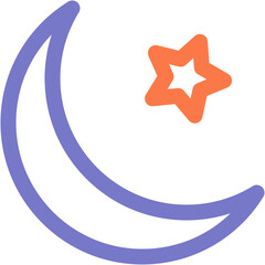 Islam moon vector design.svg