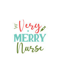 Christmas Nurse svg Bundle, Santa's Favorite Nurse svg, Christmas Stethoscope svg, Christmas Nurse Crew svg