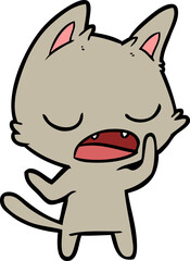 talking cat cartoon